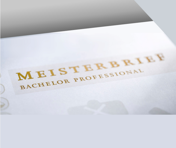 Bild Meisterbrief Bild Meisterbrief